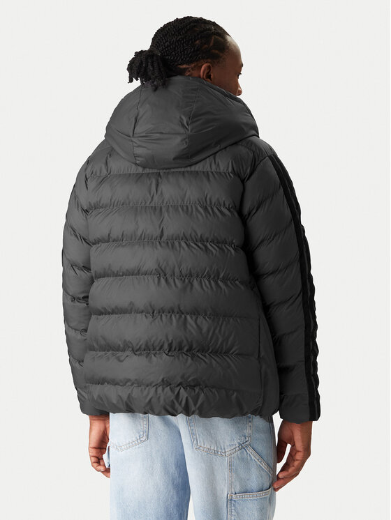 adidas adidas Kurtka zimowa Essentials Climawarm 3-Stripes JX7772 Szary Regular Fit