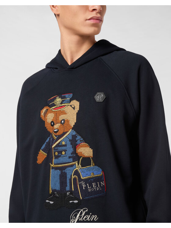 PHILIPP PLEIN PHILIPP PLEIN Felpa 26925 Blu scuro Regular Fit
