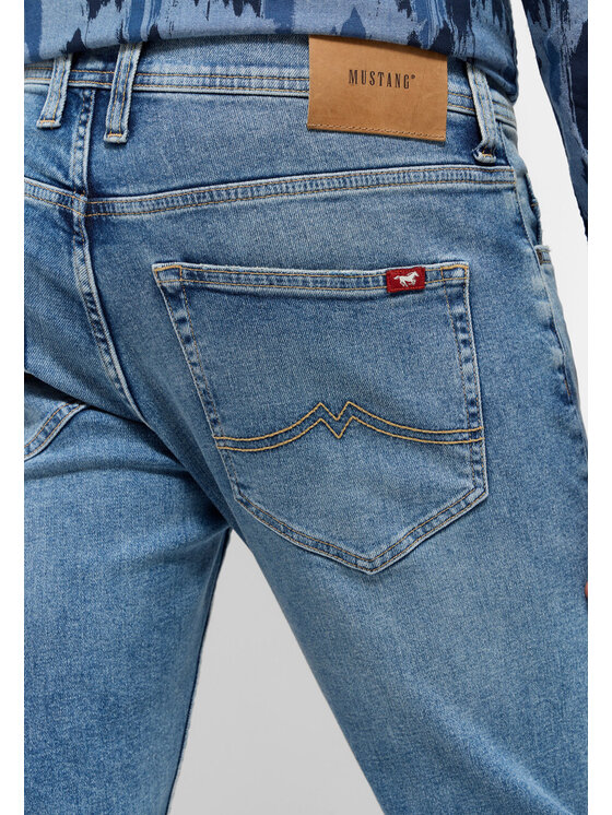 Mustang Mustang Jeansy OREGON SLIM Niebieski Slim Fit