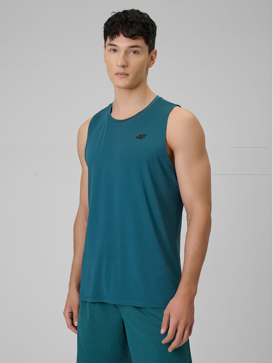 4F 4F Tank top MULTI ACTIVE Zielony Regular Fit