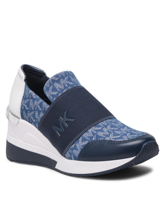 MICHAEL Michael Kors Sneakers Felix Trainer 43S2FXFS1Y Dunkelblau Modivo