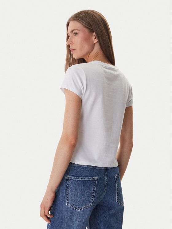 DKNY DKNY Tričko DJ6T1740 Biela Regular Fit