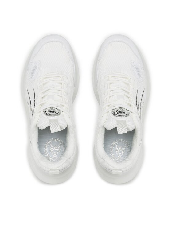 Plein Sport Plein Sport Sneakersy Runner FABS USC0338 STE003N Bílá