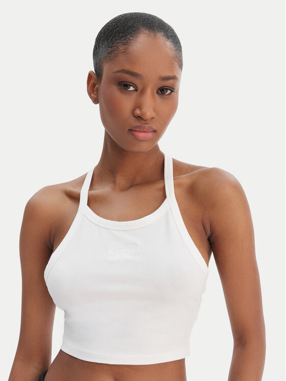 Reebok Reebok Top Tatianna RK25494CCW Bianco Slim Fit