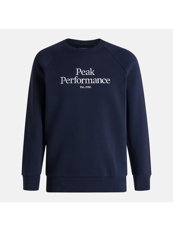 Bluza Peak Performance, Rozmiar XL, Niebieski, Original Crew