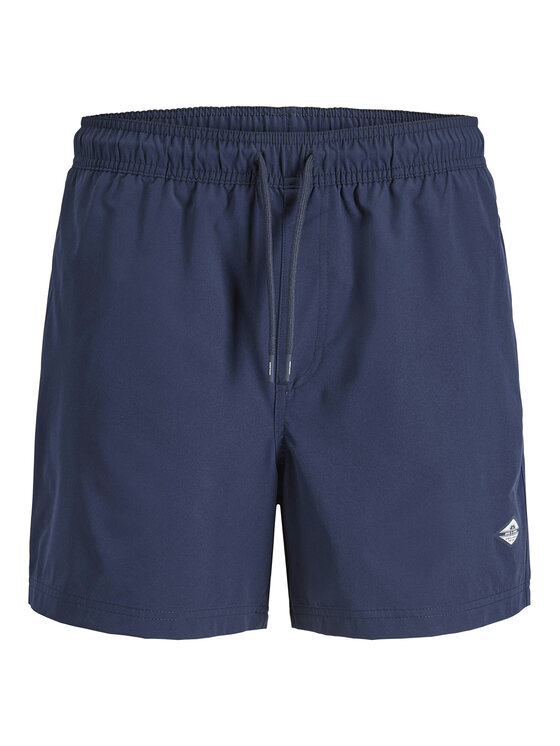 Jack & Jones Jack & Jones Kopalne hlače Maui Tropic 12291385 Mornarsko modra Regular Fit