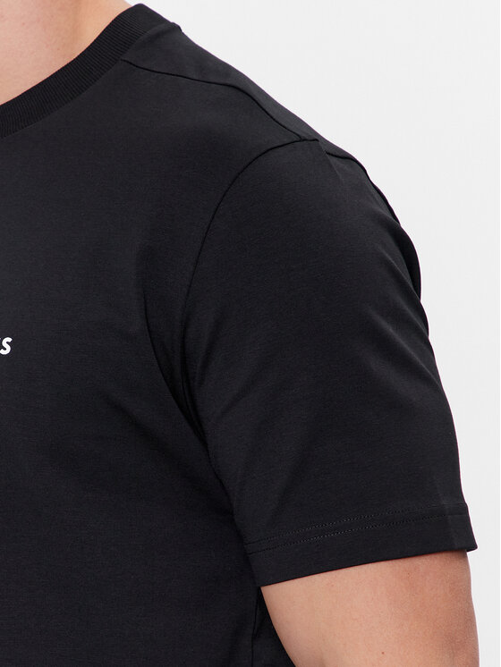 BOSS Boss Футболка 50506373 Чорний Regular Fit