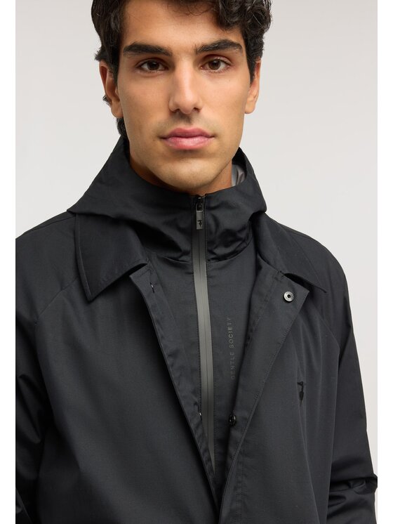 Trussardi Trussardi Cappotto invernale 8007M000033N033 Nero Regular Fit