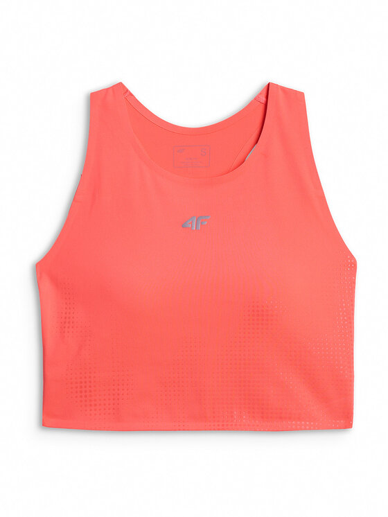 4F 4F Koszulka techniczna JOY MOTION Czerwony Slim Fit