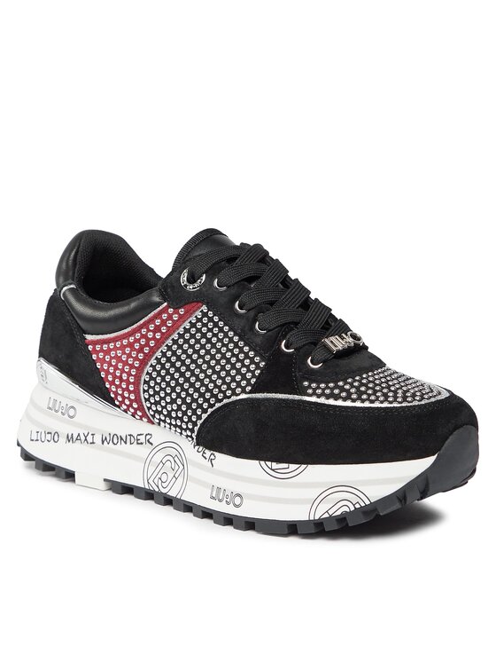 Liu Jo Liu Jo Sneakersy Maxi Wonder 20 BF3009 PX052 Czarny