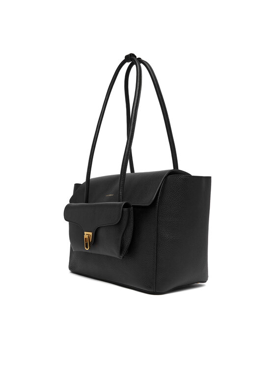 Coccinelle Coccinelle Handtasche T8A Coccinelle Double Beat E1 T8A 11 02 01 Schwarz