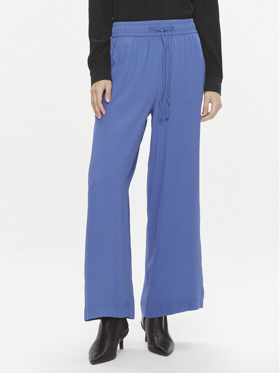 Marella Marella Pantaloni di tessuto Ribelle 2413131134 Blu Regular Fit