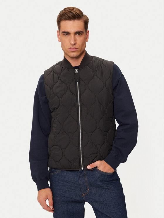 Jack&Jones Veste Koda 12258386 Melns Regular Fit