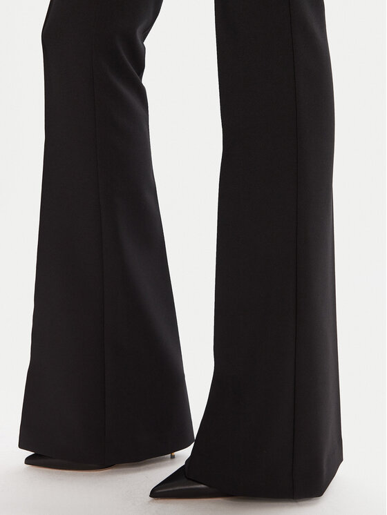 Elisabetta Franchi Elisabetta Franchi Bavlnené nohavice PA-122-56E2-V290 Čierna Regular Fit