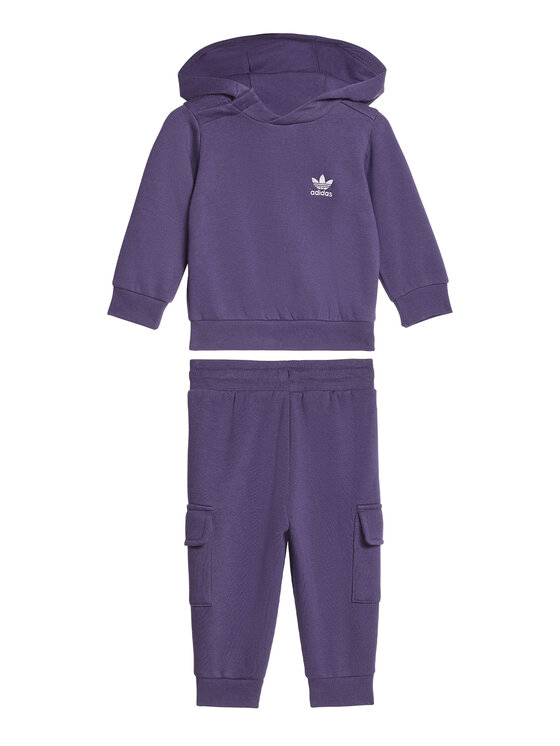 adidas adidas Tepláková souprava JY4867 Fialová Regular Fit