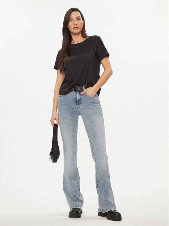 United Colors Of Benetton United Colors Of Benetton Traperice 4ORHDE00F Plava Bootcut Fit