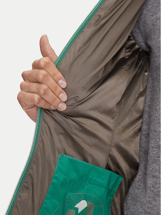 Geox Geox Zimní bunda Zosma W4628Z T2843 F4622 Zelená Regular Fit