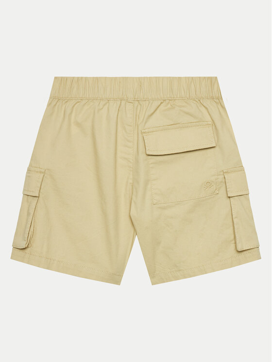 United Colors Of Benetton United Colors Of Benetton Σορτς υφασμάτινο 4L2VC9031 Μπεζ Relaxed Fit
