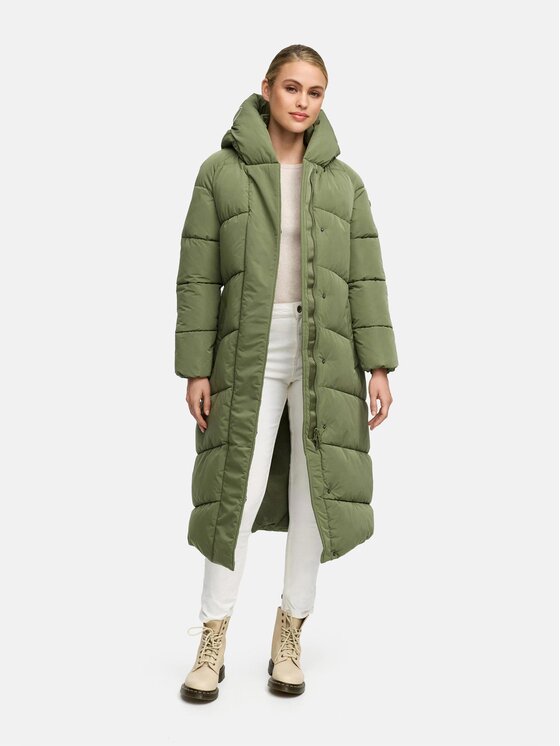Navahoo Navahoo Kurtka zimowa Eisblick Zielony Regular Fit
