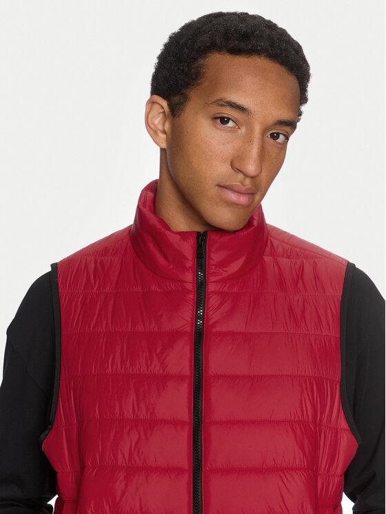 HUGO Hugo Prsluk Brentino2431 50517743 Crvena Regular Fit