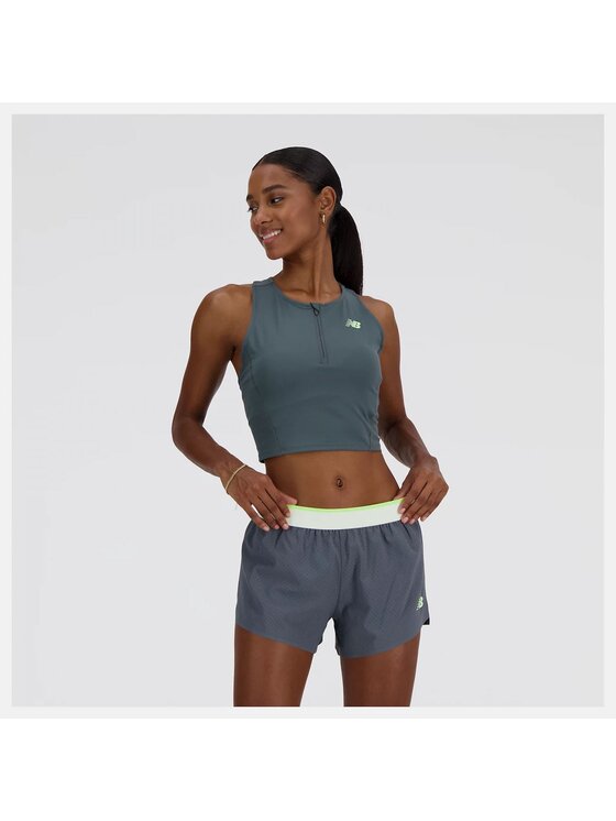 New Balance New Balance Canottiera 66943 Grigio Regular Fit