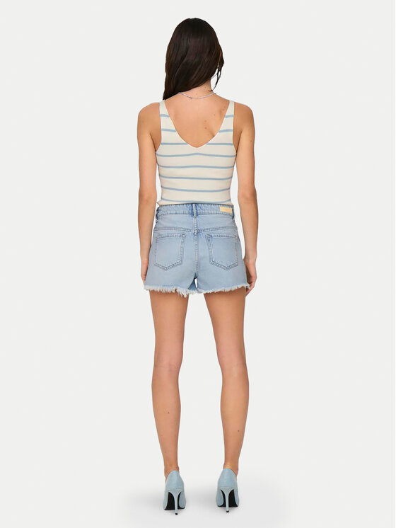 ONLY ONLY Pantaloni scurți de blugi Pacy 15319104 Albastru Regular Fit