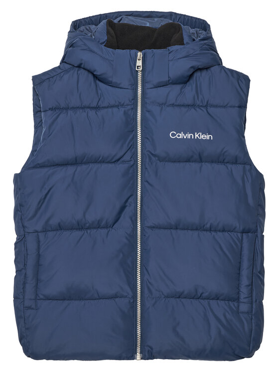 Calvin Klein Jeans Calvin Klein Jeans Vestă IB0IB02535 D Albastru Regular Fit