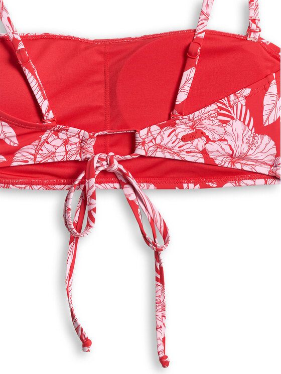 4F 4F Góra od bikini OCEANS KEEPERS Czerwony