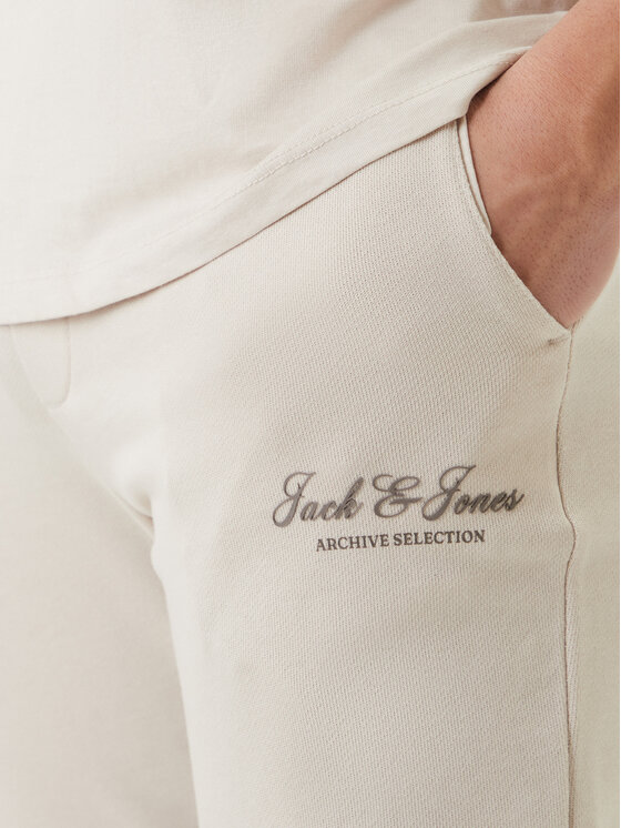 Jack & Jones Jack & Jones T-Shirt Earchive 12297641 Μπεζ Regular Fit