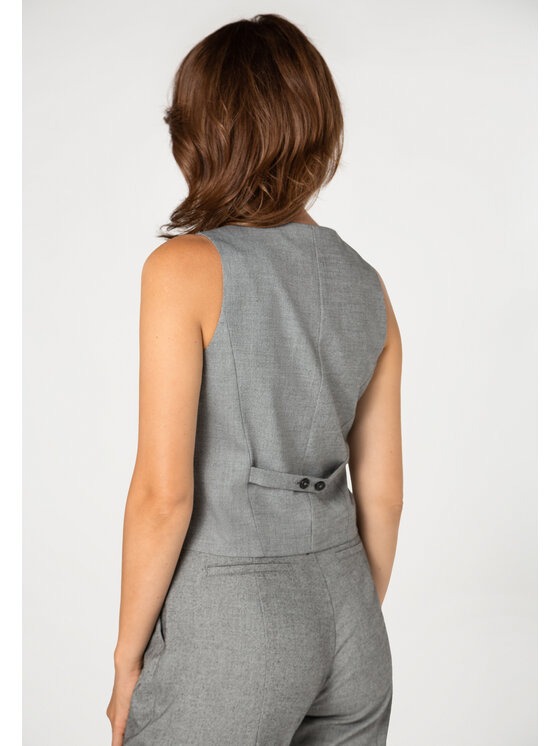 QUIOSQUE QUIOSQUE Vesta k obleku ML 0923V1 Sivá Regular Fit