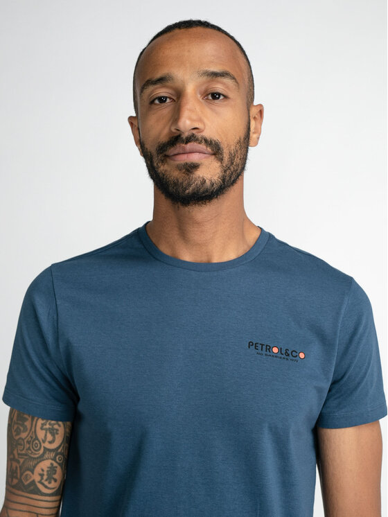 T-shirt M-1030-TSR686 Blu Regular Fit