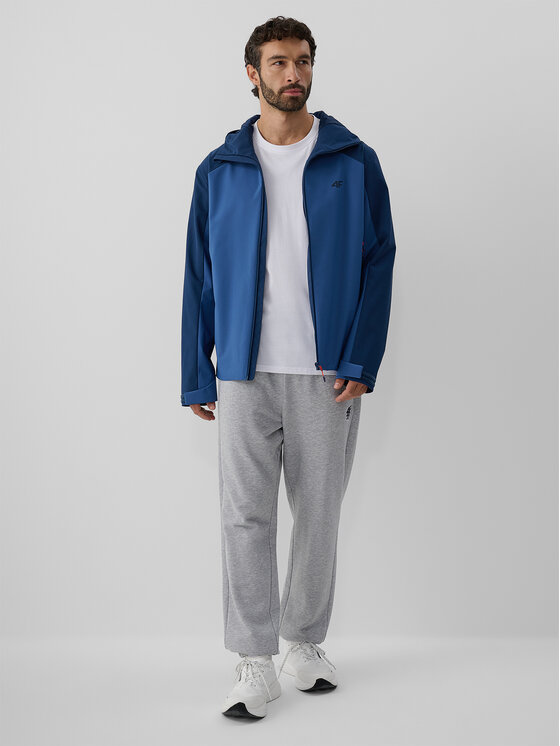 4F 4F Kurtka przejściowa URBAN COMMUTER Granatowy Regular Fit