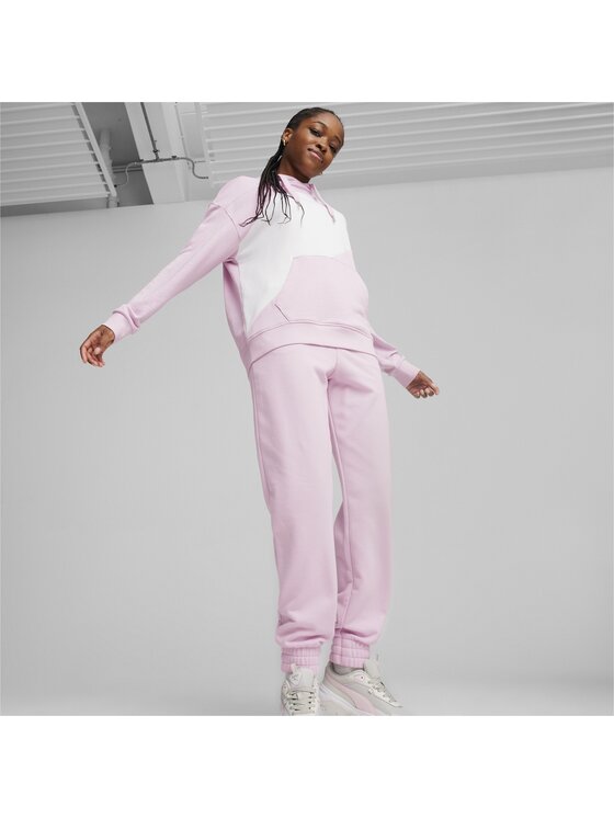 Puma Puma Bluza 677893 Fioletowy Regular Fit