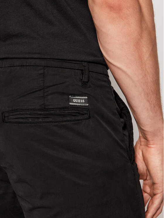 Pantaloncini di tessuto M1GD18 WDT21 Nero Regular