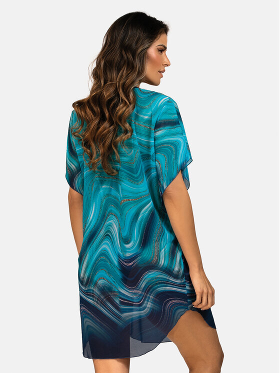 Feba Feba Vestito da spiaggia F122A Turchese