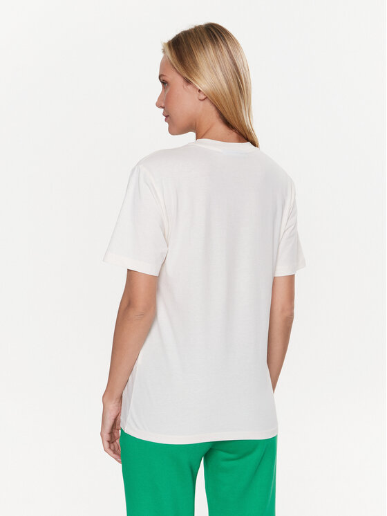 T-shirt 74CBHT02 Écru Regular Fit