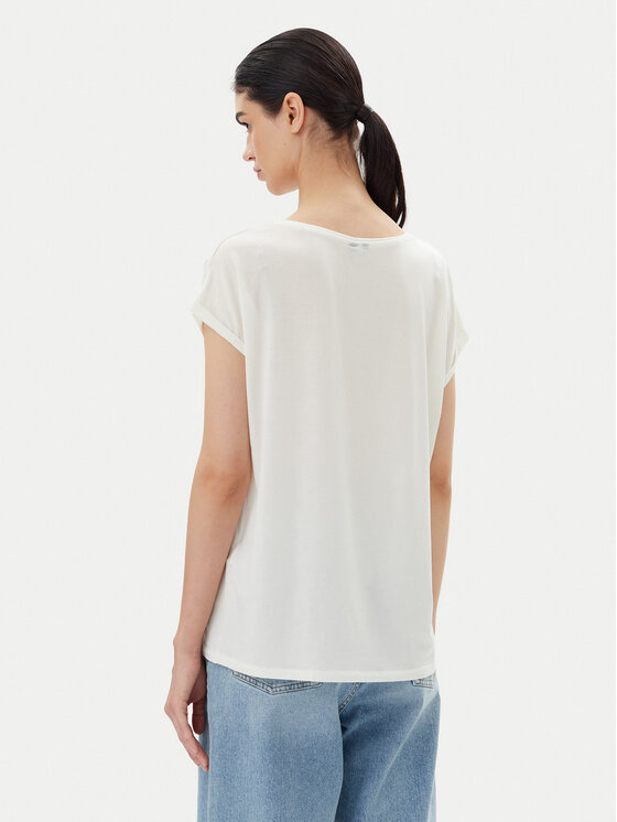 Vero Moda Vero Moda T-Shirt Ava 10284468 Bílá Regular Fit