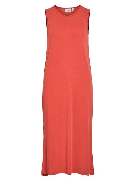 Vila Vila Vasarinė suknelė Modala 14101675 Raudona Regular Fit