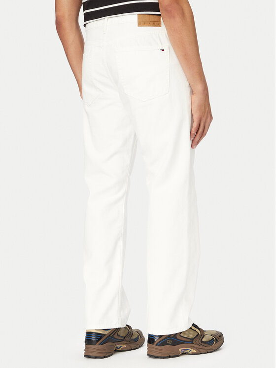 Tommy Jeans Tommy Jeans Τζιν Otis DM0DM23062 Λευκό Straight Fit