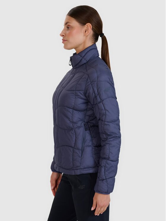 4F 4F Outdoorová bunda 4FWSS25TDJAF531-22S Čierna Slim Fit