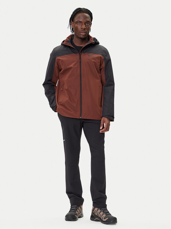 Jack Wolfskin Jack Wolfskin Outdoor-Jacke Taubenberg 3in1 1115311 Braun Regular Fit