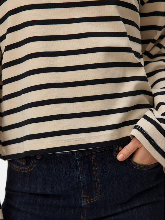 Vero Moda Vero Moda Blúzka Urena 10339132 Béžová Oversize