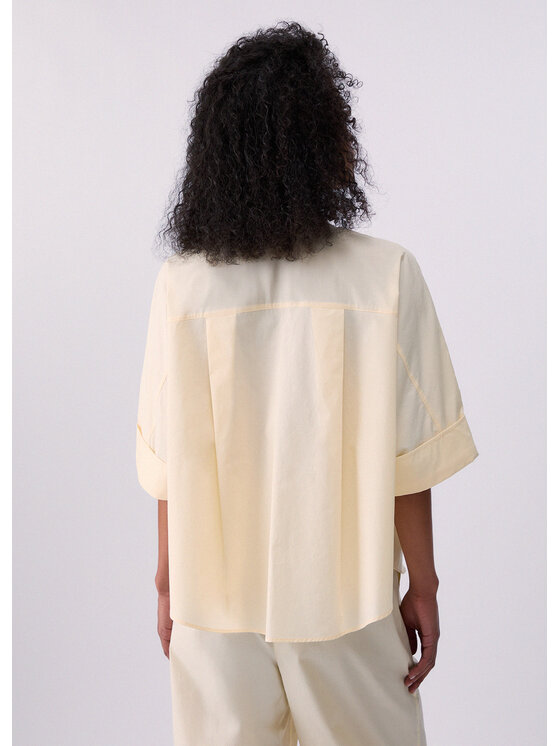 Liu Jo Liu Jo Koszula CA6345TS246P9640 Żółty Loose Fit