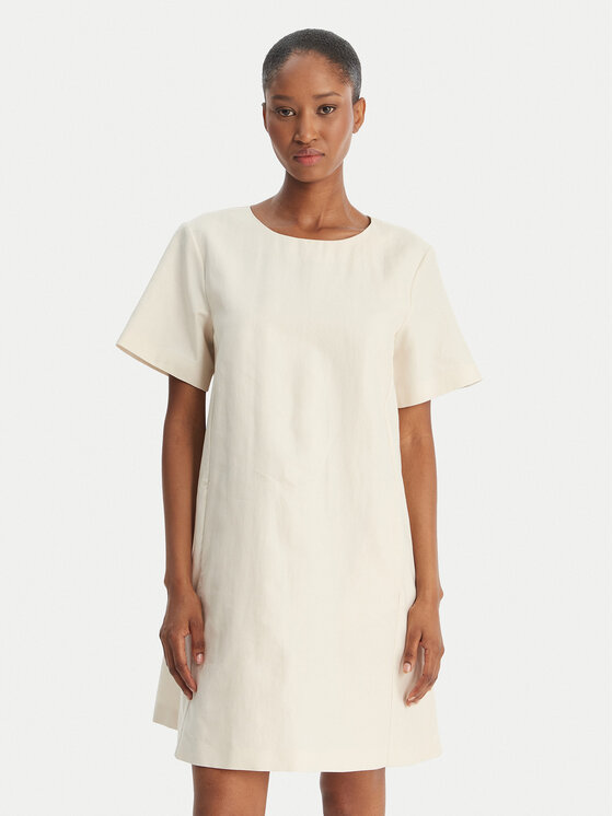 Weekend Max Mara Weekend Max Mara Rochie de zi Daloa 2615221112 Écru Relaxed Fit