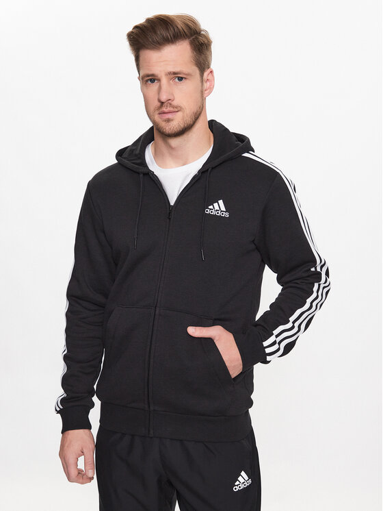 Adidas essentials fleece hoodie hot sale