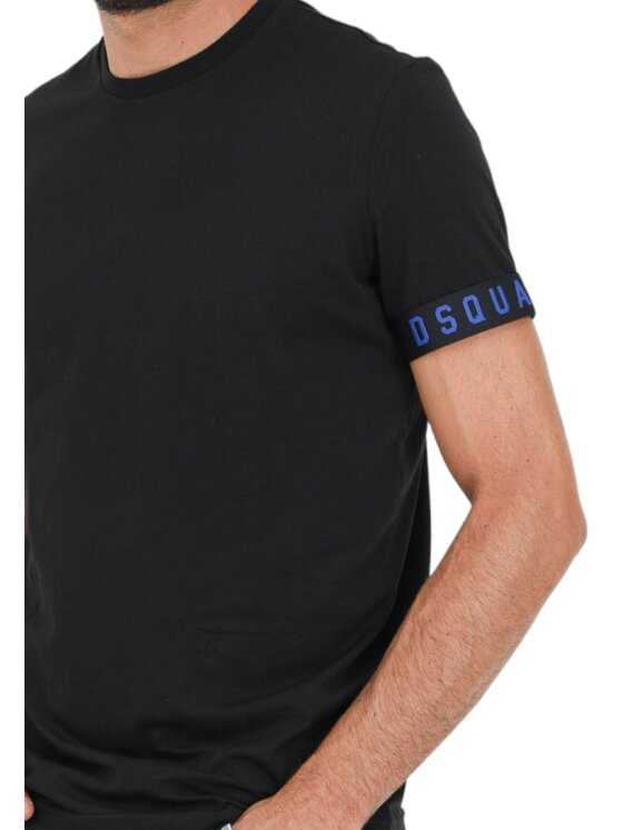 Dsquared2 Underwear Dsquared2 Underwear T-shirt shirt - Dsquared - - fluo band Nero Authentic Fit