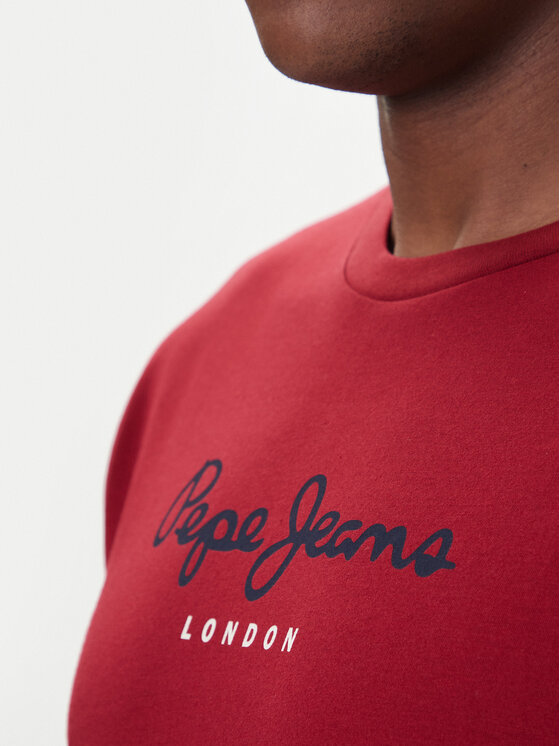 Pepe Jeans Pepe Jeans Póló Eggo N PM509979 Piros Regular Fit