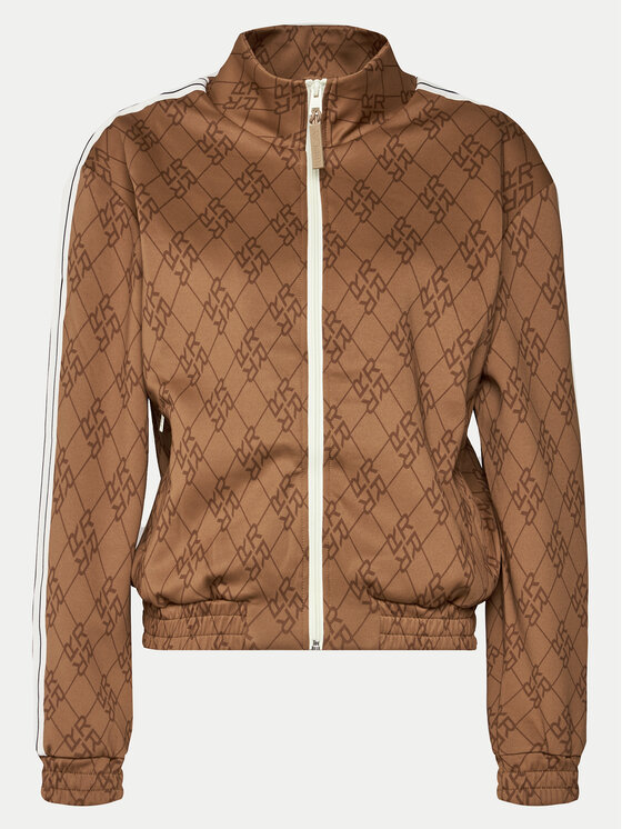 REPLAY Replay Bluza W3403.000.74934 Brązowy Regular Fit