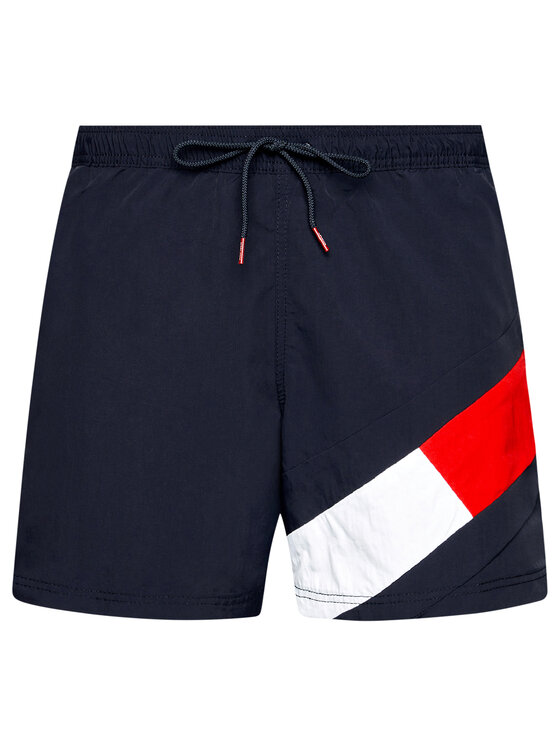 Tommy Hilfiger Tommy Hilfiger Шорти для плавання UM0UM02048 Cиній Slim Fit