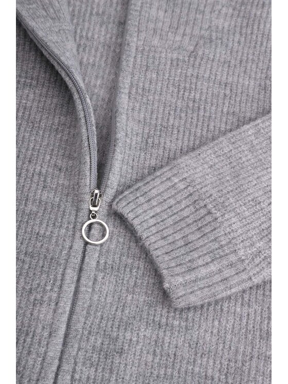 Coccodrillo Coccodrillo Sweter ZC4172202ABJ-019 Szary Regular Fit
